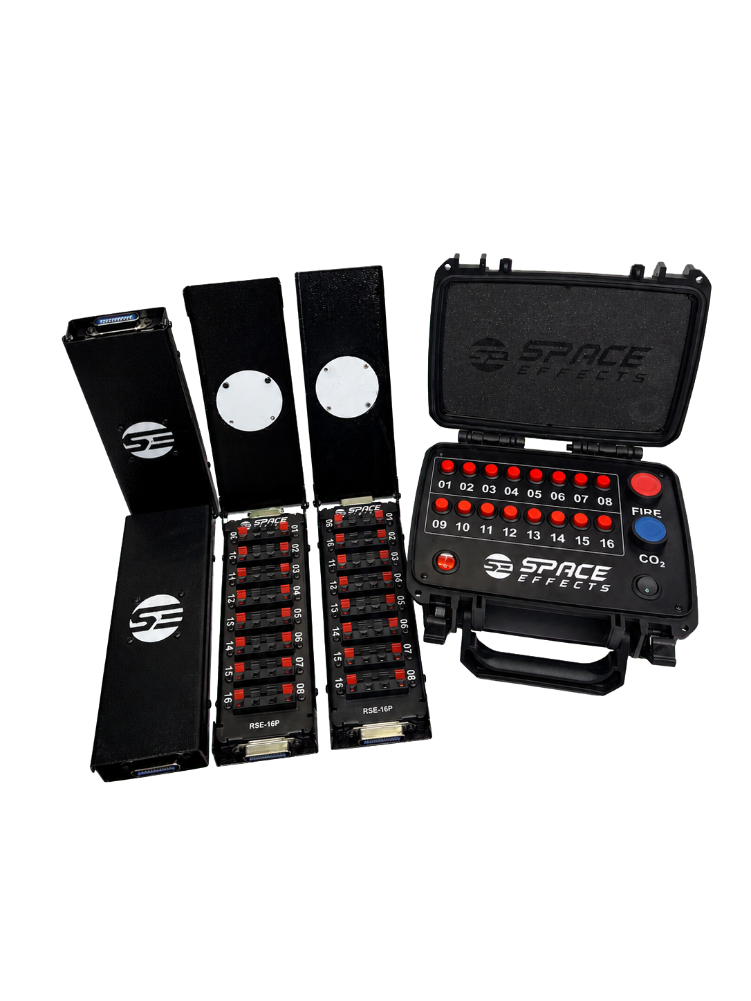Kit disparador Space Effects de 16 canais
